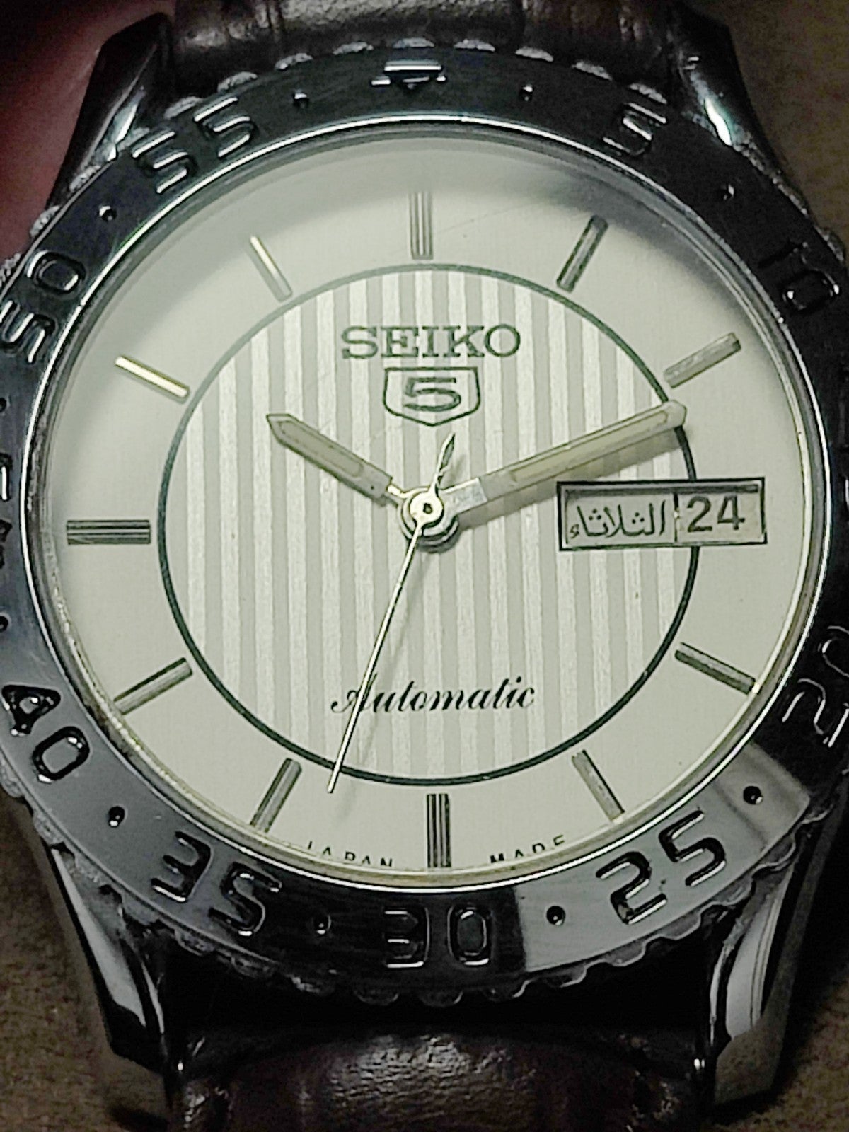 Vintage Seiko 5 with famed 6309 Turtle 17J Movement