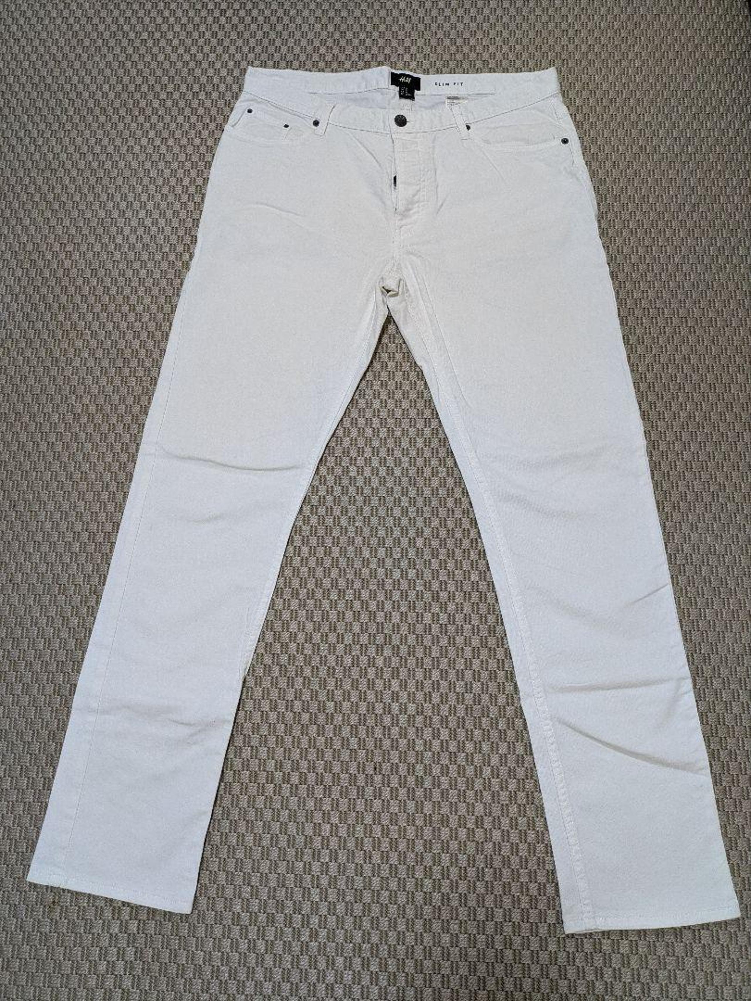 H&M Men's Pants White Size L