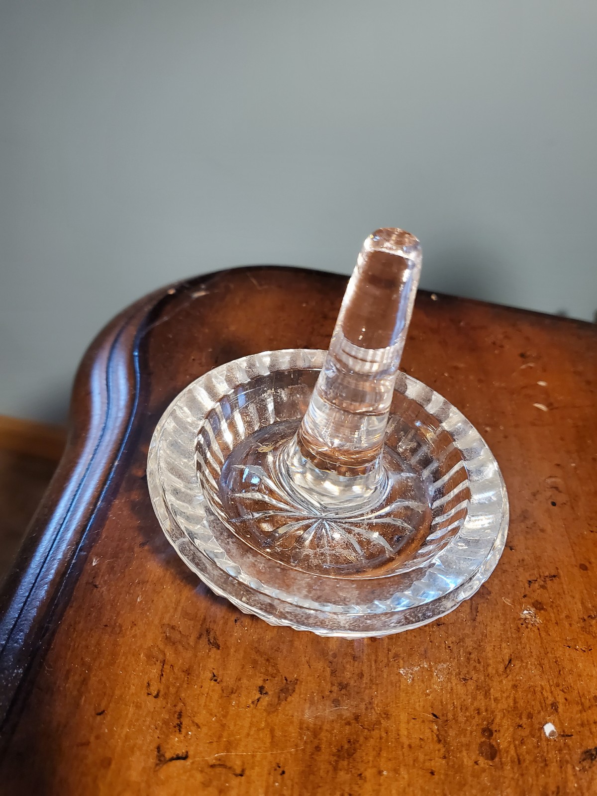Waterford crystal ring holder
