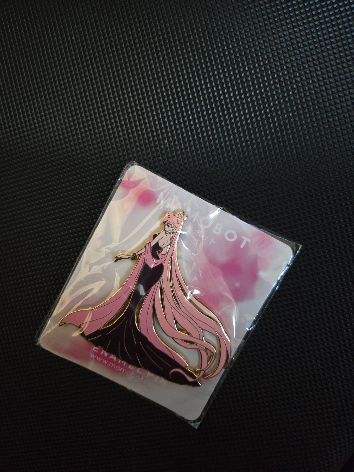 Black Lady Sailor Moon Enamel Pin