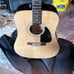 Fender acoustic guitar