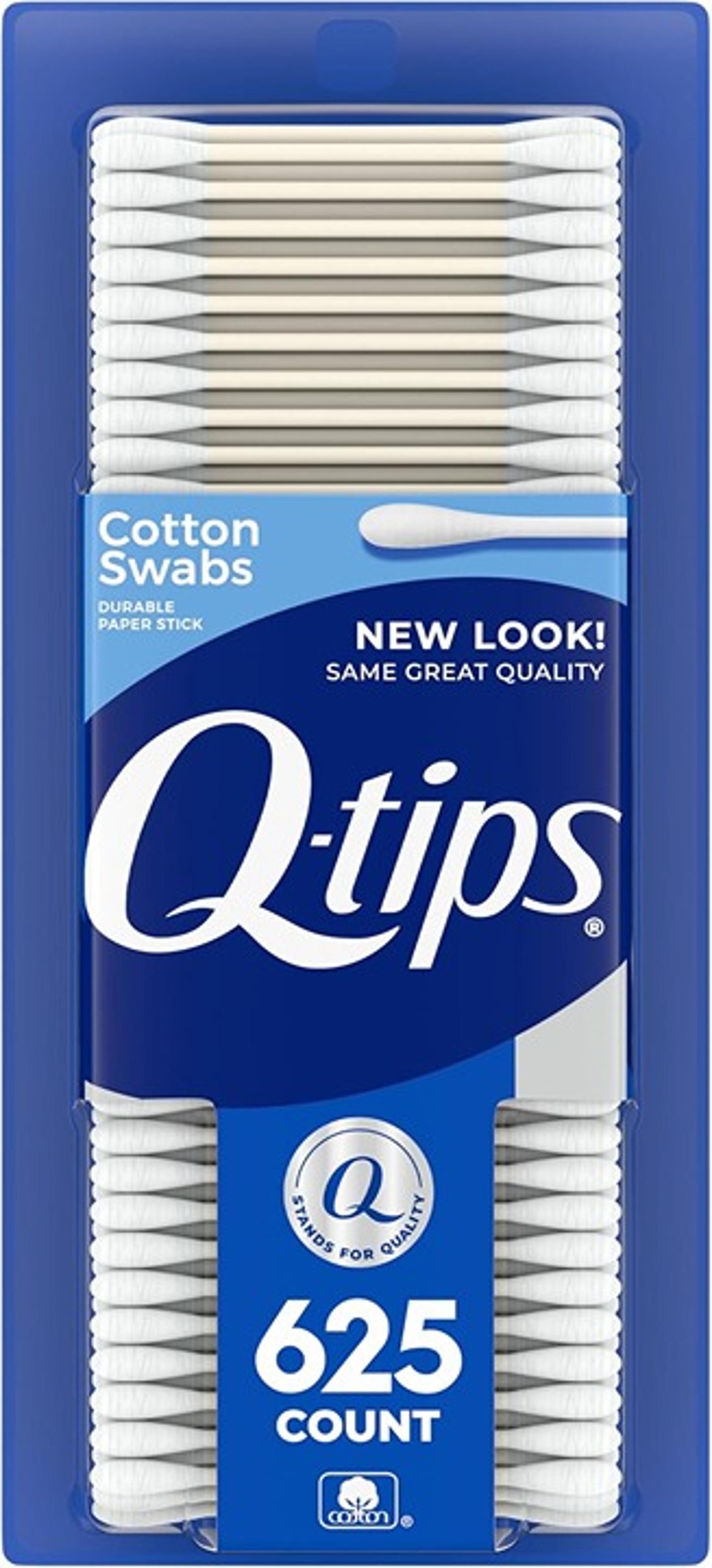 Q-tips Cotton Swabs For Hygiene and Beauty Care Original Cotton Swab Made With
