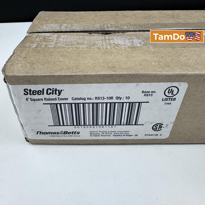 Steel city 4 Square Raised Cover RS13-10R Qty: 10 For 4 Square Boxes