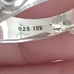 Rare BARBARA BIXBY -STERLING & 18 KT. GREEN QUARTZ TOPAZ STONE& WHITE TOPAZ RING