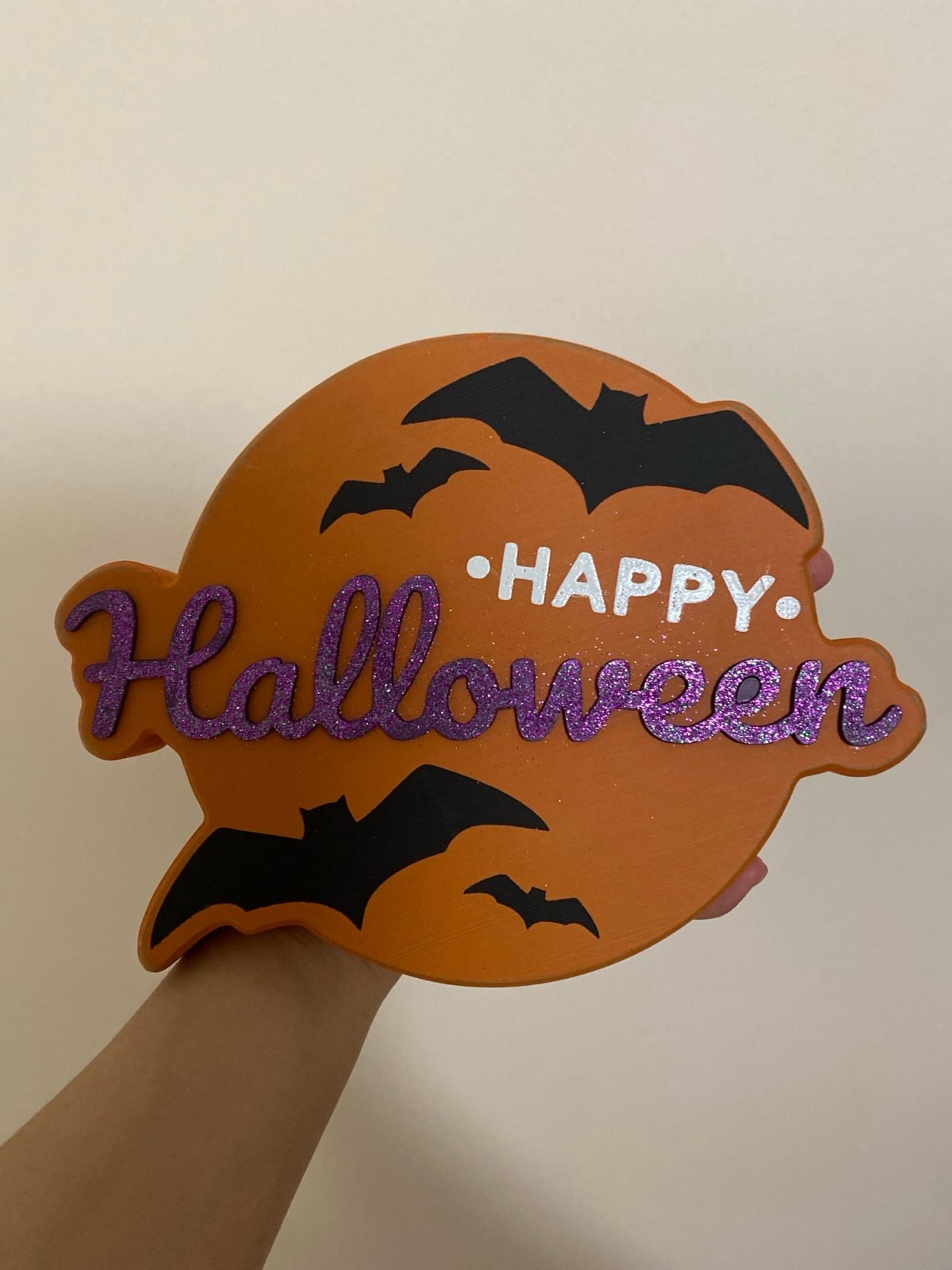 Halloween Wood Decor