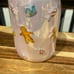 Rae Dunn Sugar & Spice mugs X 2 and JOY [iridescent and pink & white peppermint