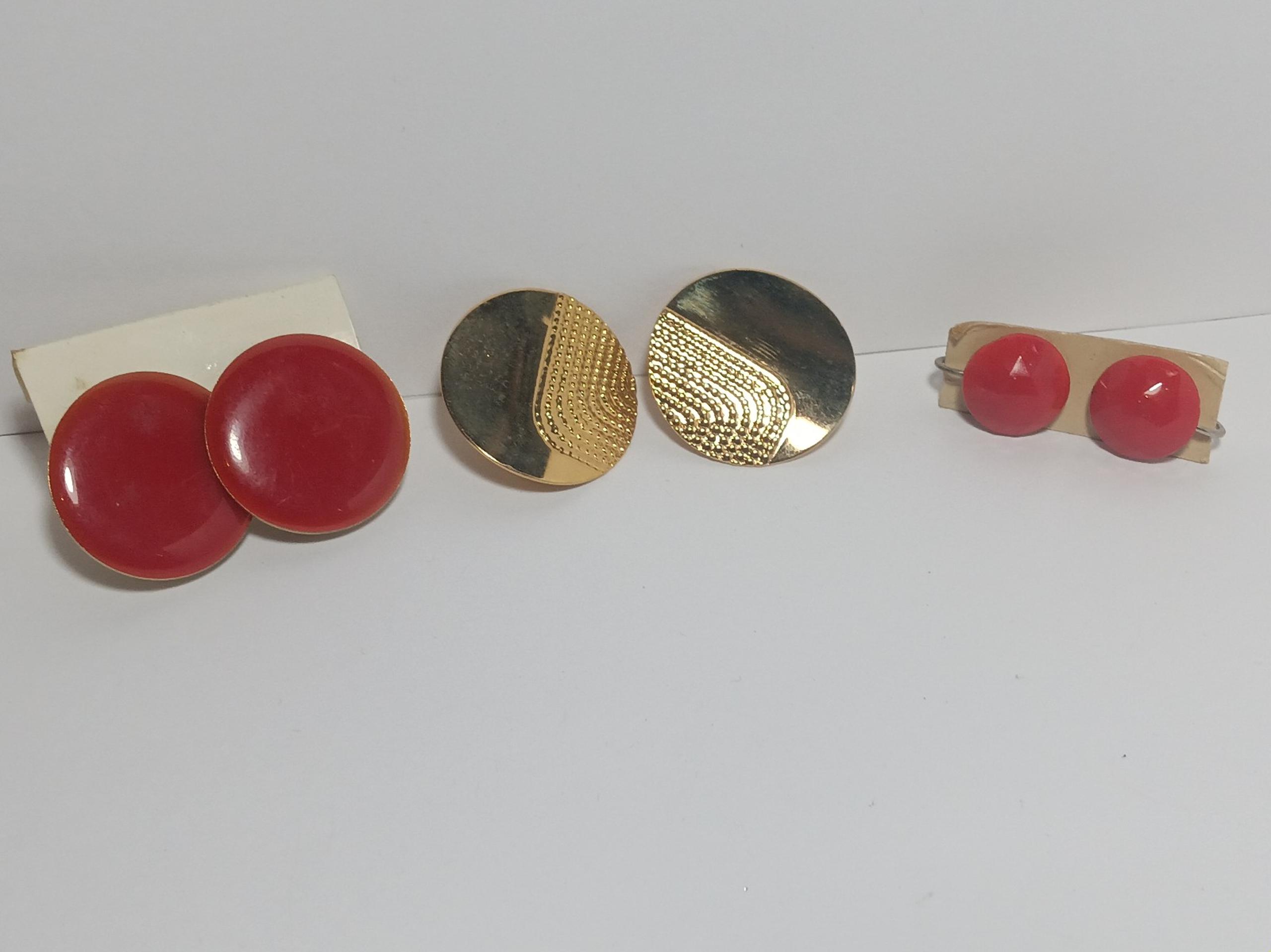 Vintage clip on earring lock Circa 1980s New Old Stock FE40