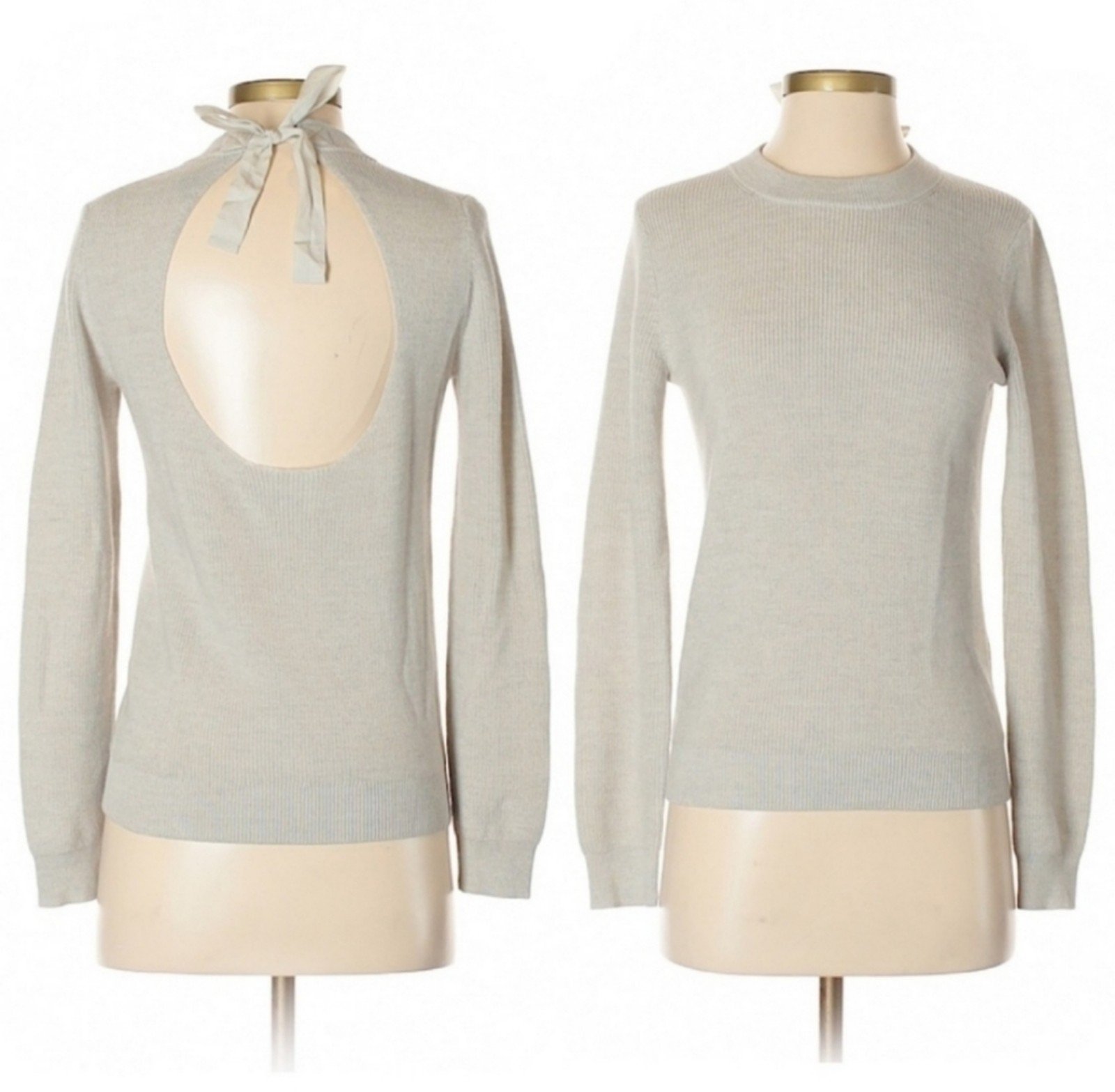 WILFRED Open-back Knit Sweater