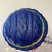 White Blue Snowman Christmas Winter Holiday Candy Treat Ceramic Cookie Jar 2012