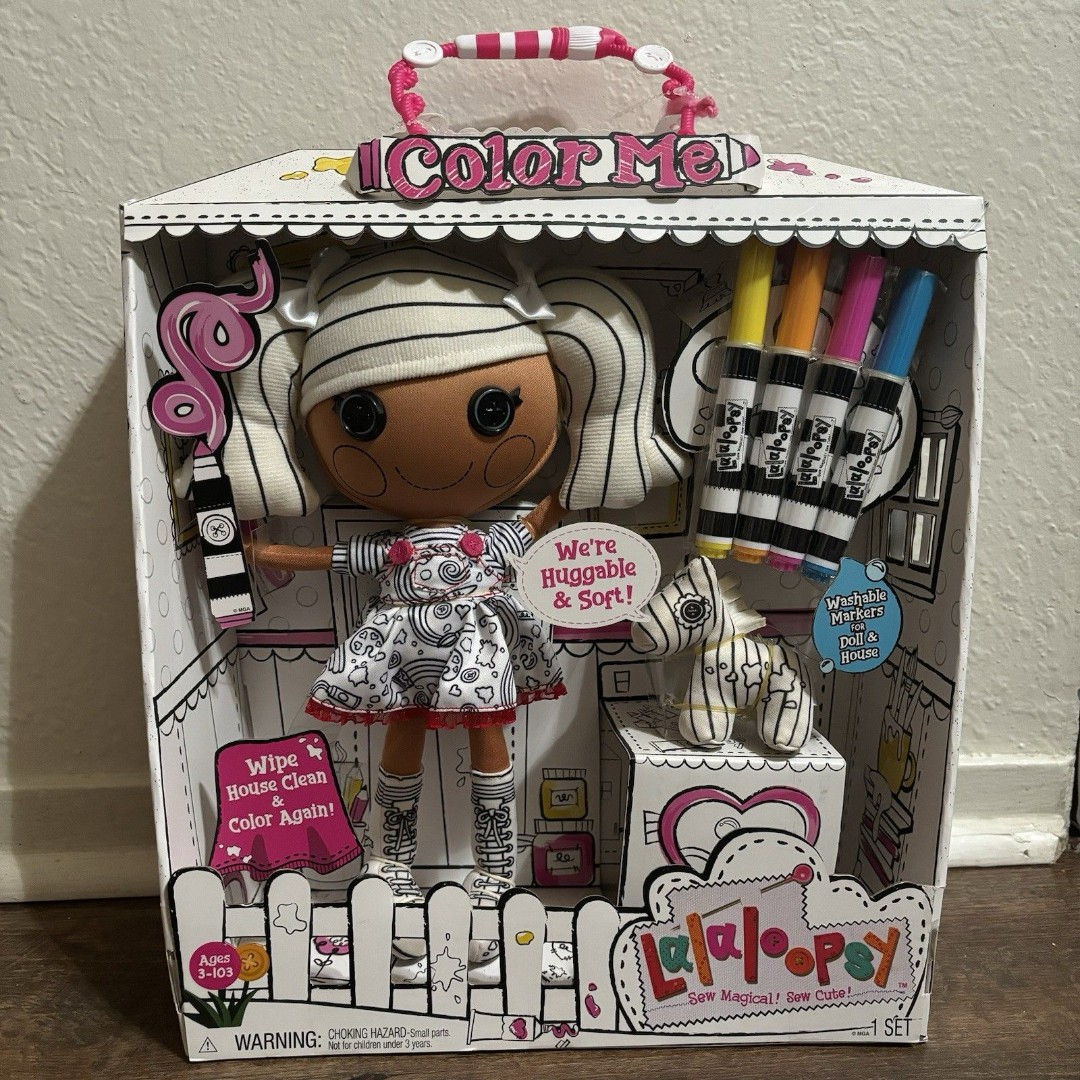 Lalaloopsy Color Me Penny Dots 'N' Blots Spot Splatter Splash 12 Doll New