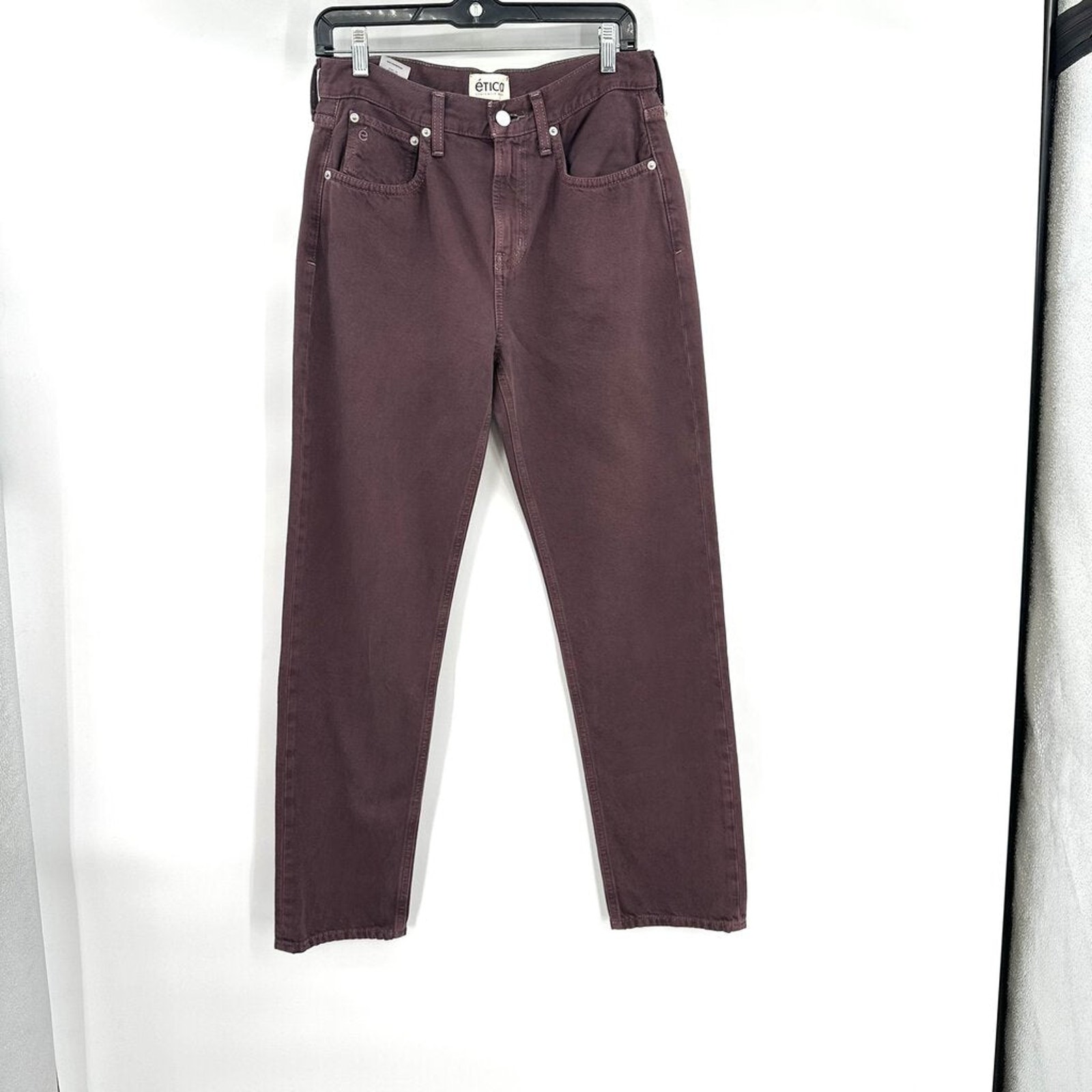 Women's ÉTICA NWT Marlow Boyfriend MSRP 164 Sassafras Purple Jeans 28/6
