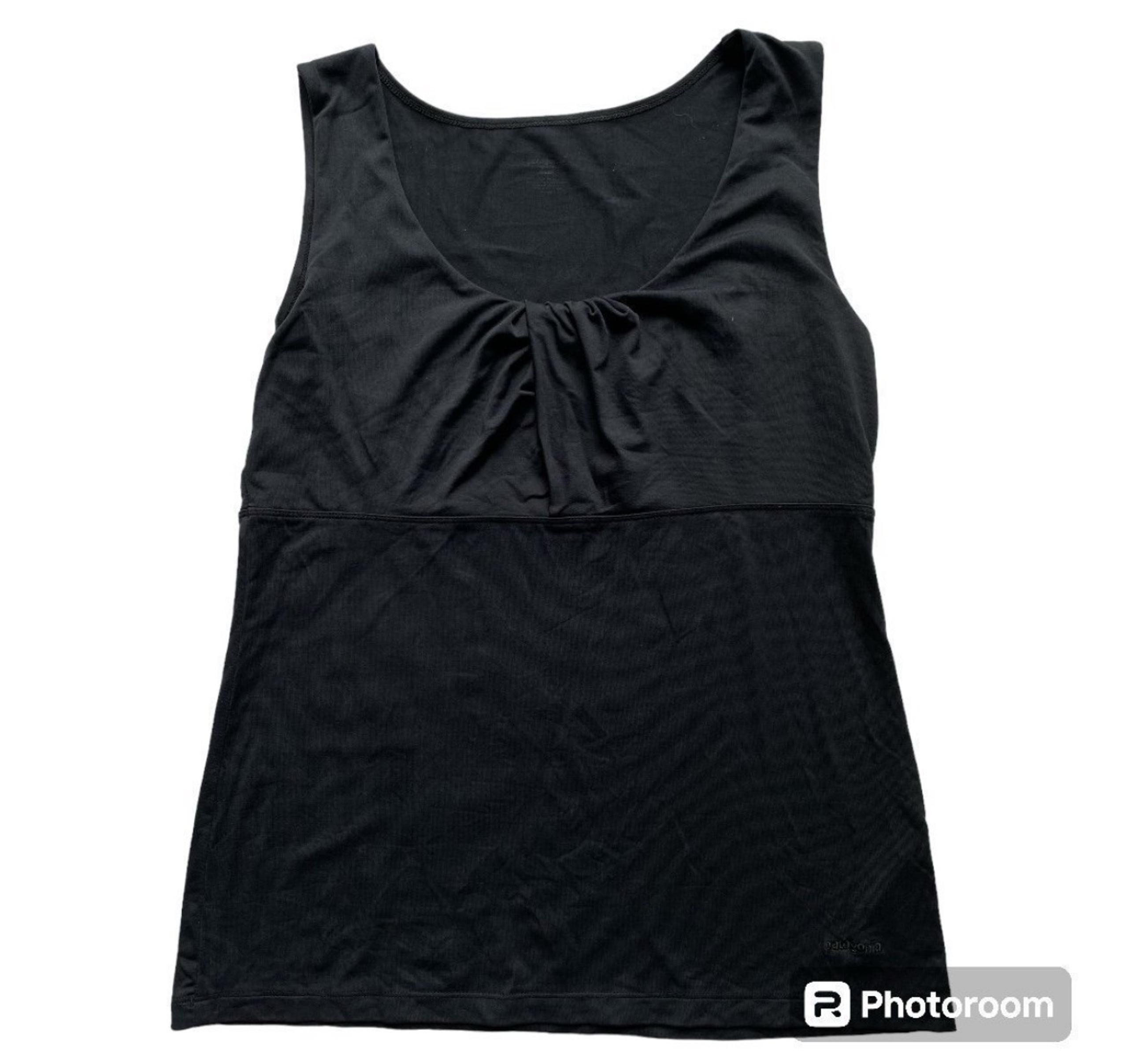 Patagonia Bandha Ruched Tank Top Size Medium Shirt Active Nylon Stretch women’s