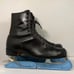 Royal Canadian Icecablades • Ice Skates • Tempered Steel • Black • Blade Covers