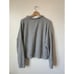 Aerie Grey Waffle Quarter Zip Sweatshirt – Size XL