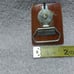 Irish Setter Hunting Dog With Catch Wood Buckle Enamel Cover Excellent Condition