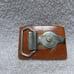 Irish Setter Hunting Dog With Catch Wood Buckle Enamel Cover Excellent Condition