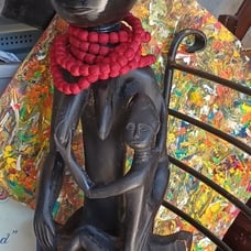 Vintage African art