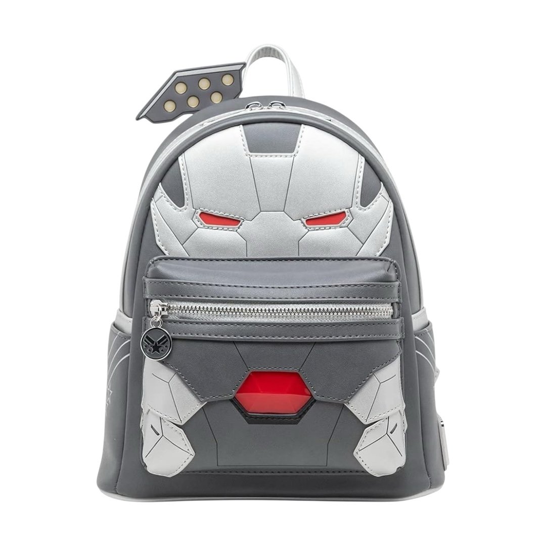 Loungefly Marvel Light Up War Machine Cosplay Mini Backpack