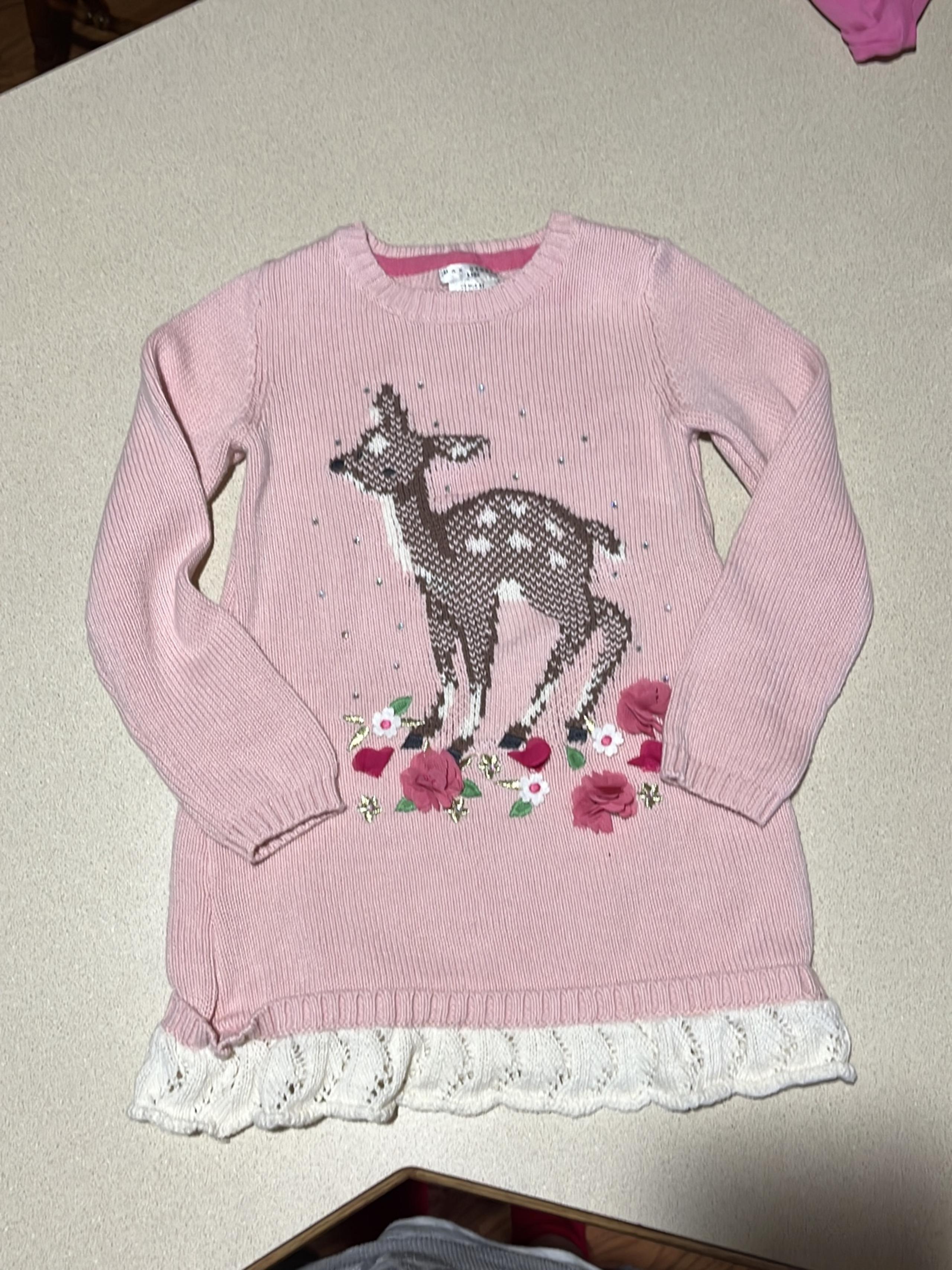 Girls sweater dress