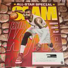 April 2017 SLAM Magazine - Killa Kyrie - All Star Special - Lebron James Poster