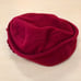 kids red hat with flowers