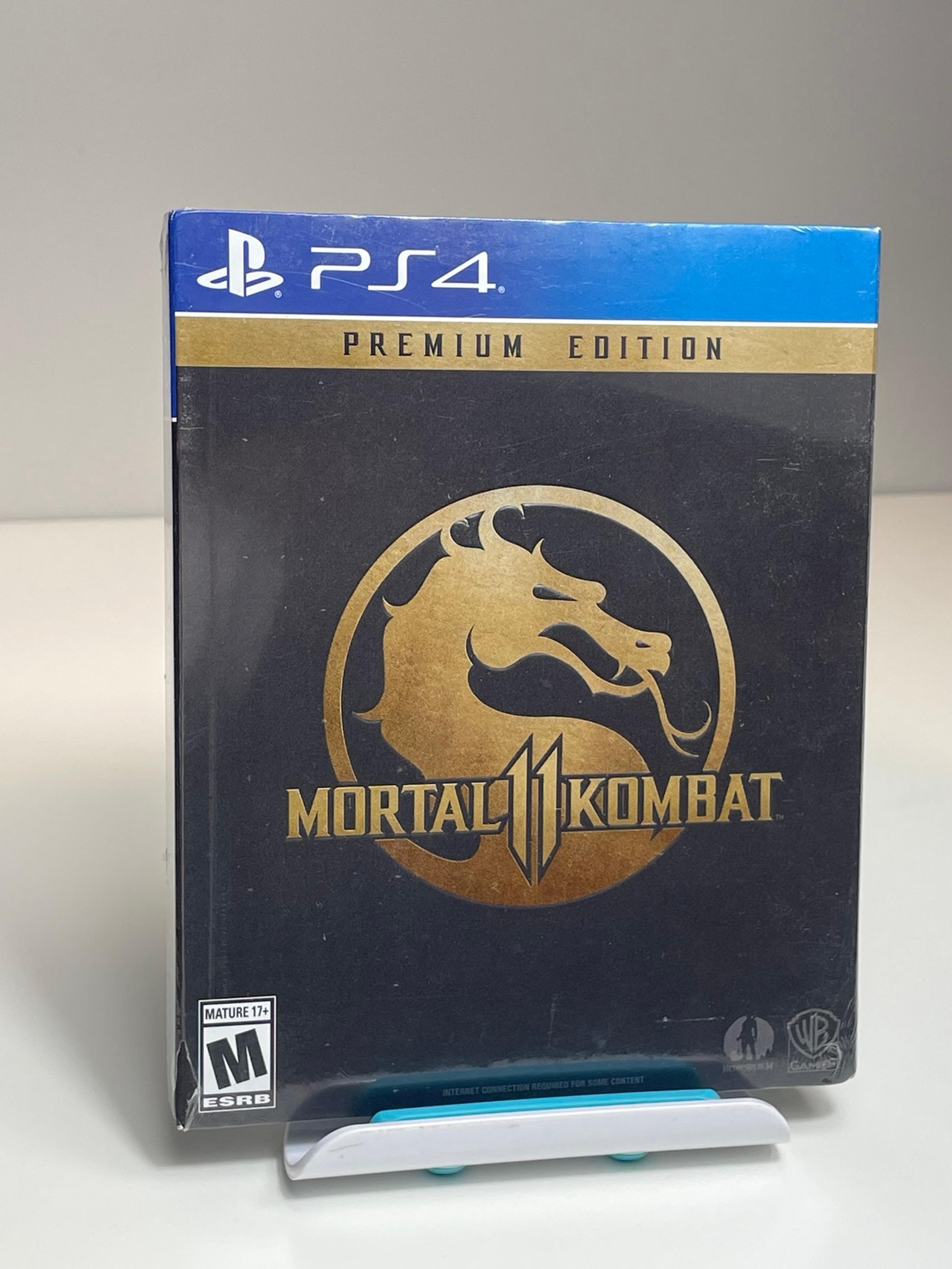 Mortal Kombat 11 Premium Edition PS4 PlayStation 4 New Sealed Steelbook