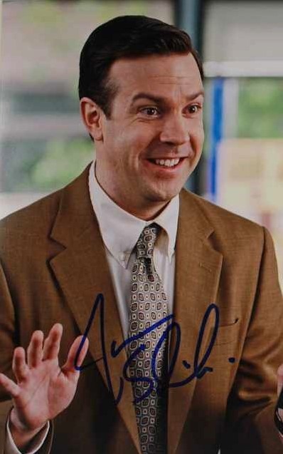 Jason Sudekis signed 8 x 10 inch Photo