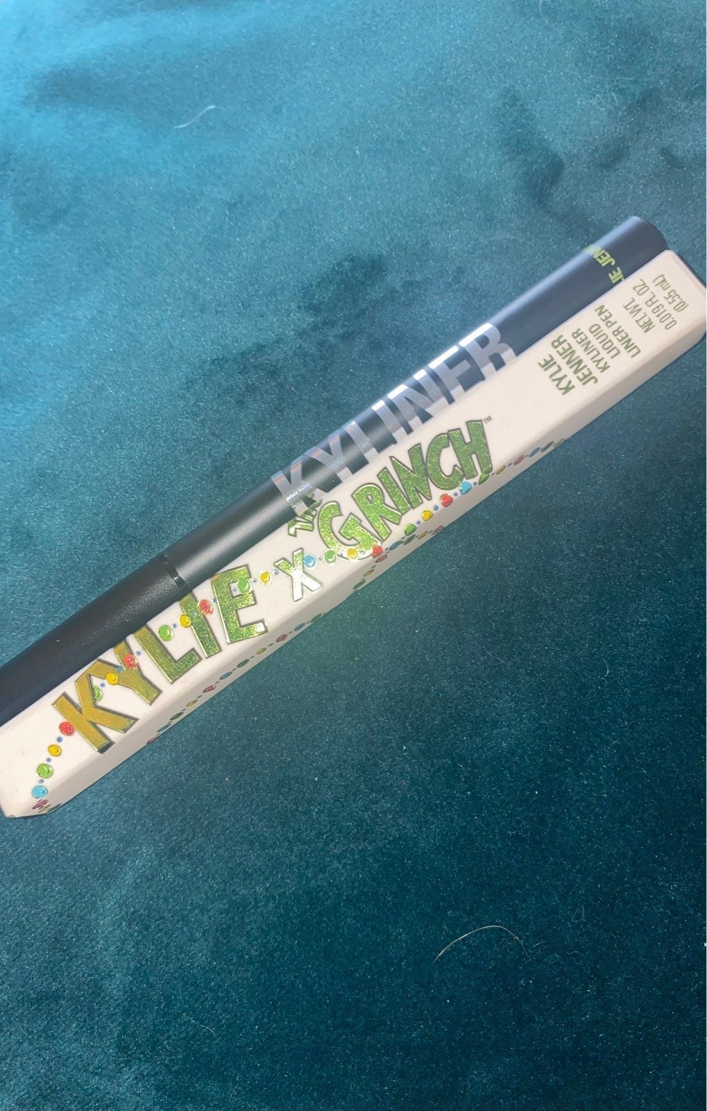 Kylie x Grinch Kyliner in Olive NEW LE