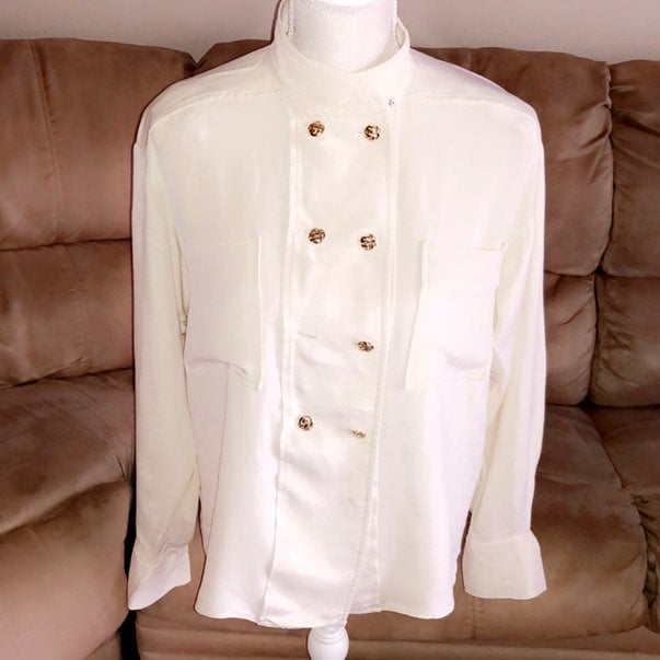 VINTAGE ST. JOHN Silk Blouse