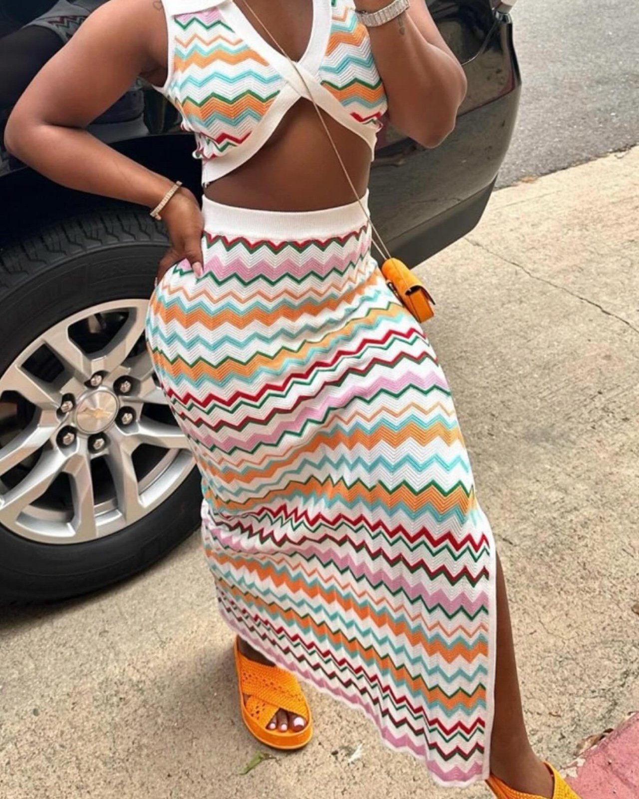 Ripple 2PC Skirt Set