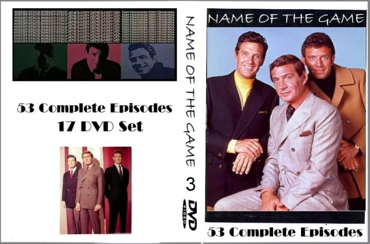 Name Of The Game 1968-71 TV Series 17 DVD Set 53 Episodes + PILOT
