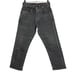 6397 Shorty Jeans High Rise Crop SIZE 24 OD Grey Button Fly Made in Italy