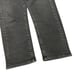 6397 Shorty Jeans High Rise Crop SIZE 24 OD Grey Button Fly Made in Italy