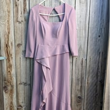 Azazie Burnett Mother of the Bride Dress Vintage Mauve Size A4