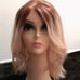 100% Hand tied/Human Hair - golden blonde wig