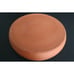 Vtg Southwestern painted red clay chili pepper themed chip & dip serving bowl