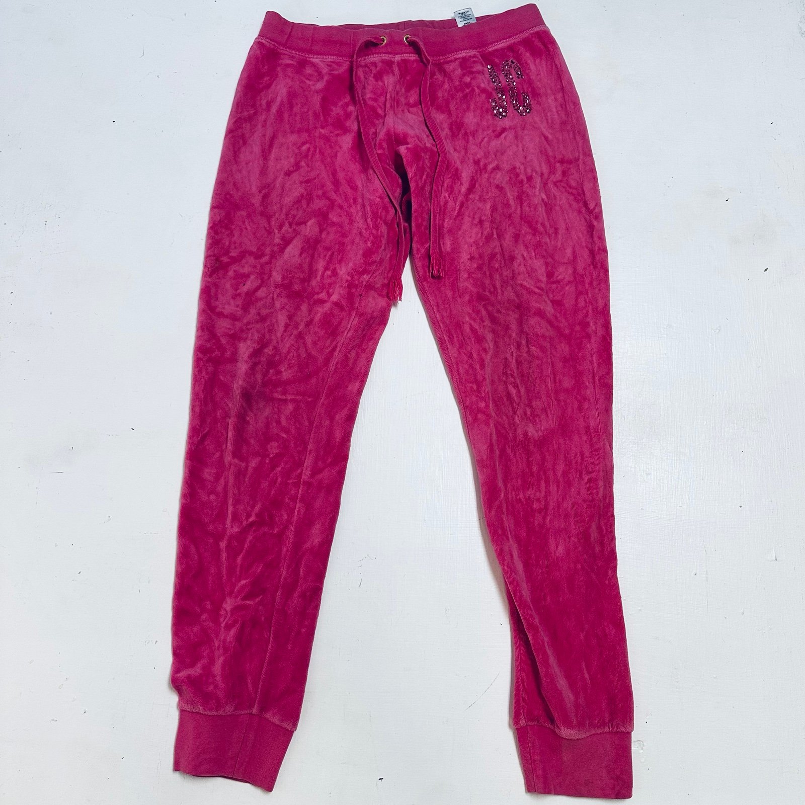 Juicy couture Pants velvet pink size S