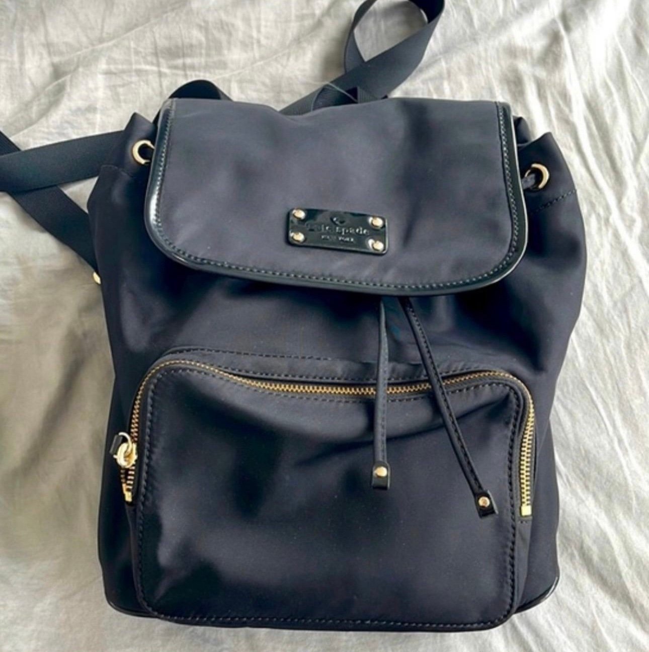 Black Kate Spade Backpack