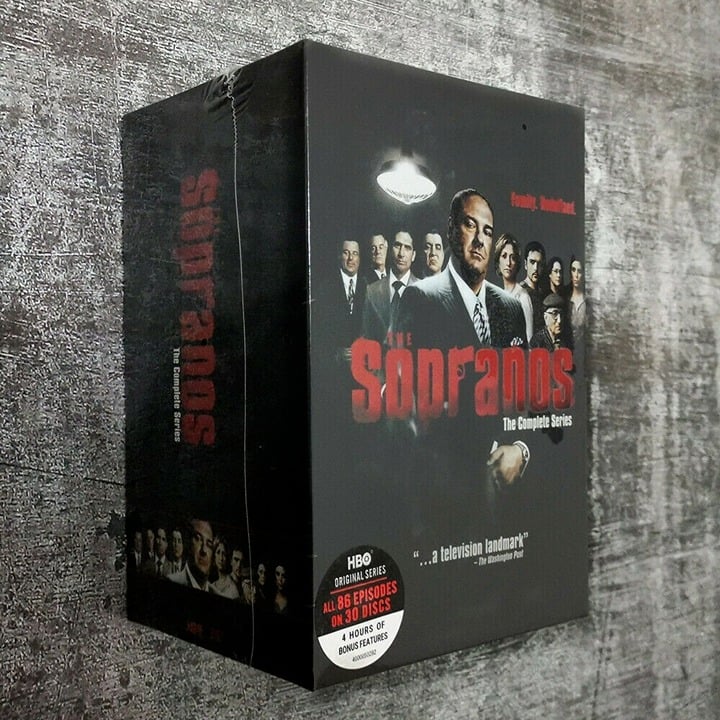 THE SOPRANOS THE COMPLETE SERIES SEASONS 1-6 DVD, 2014, 30-DISC SET,BOX SET NEW