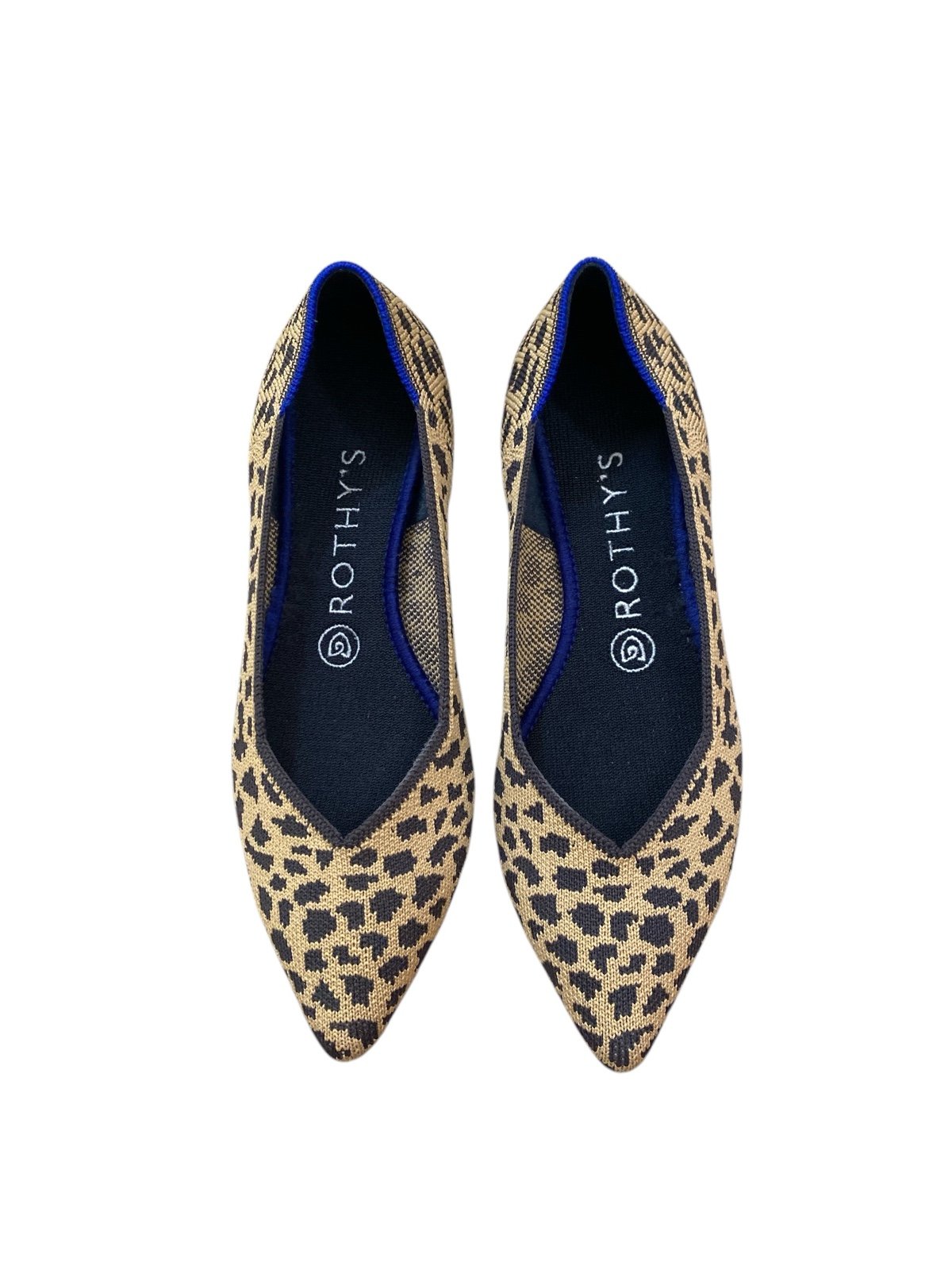 The Point animal print flats