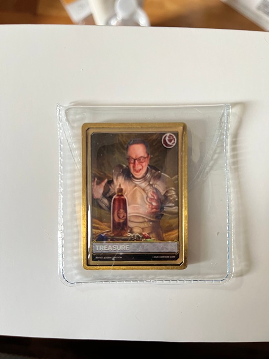 Game Knights Medal Treasure Token