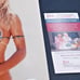 Pamela Anderson Signed / Autographed 8x10 Vintage Photo JSA COA Playboy Baywatch