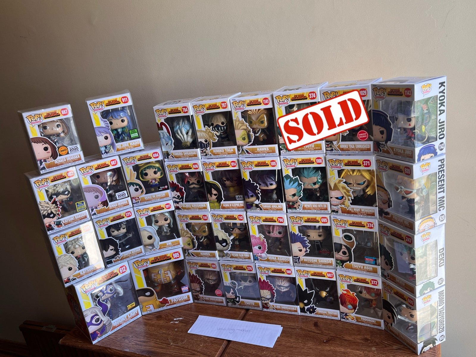 My Hero Academia Funko - 60+ pops