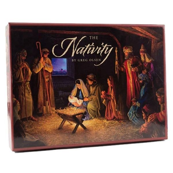 Galison The Nativity by Greg Olsen 1000 pc Jigsaw Puzzle NEW