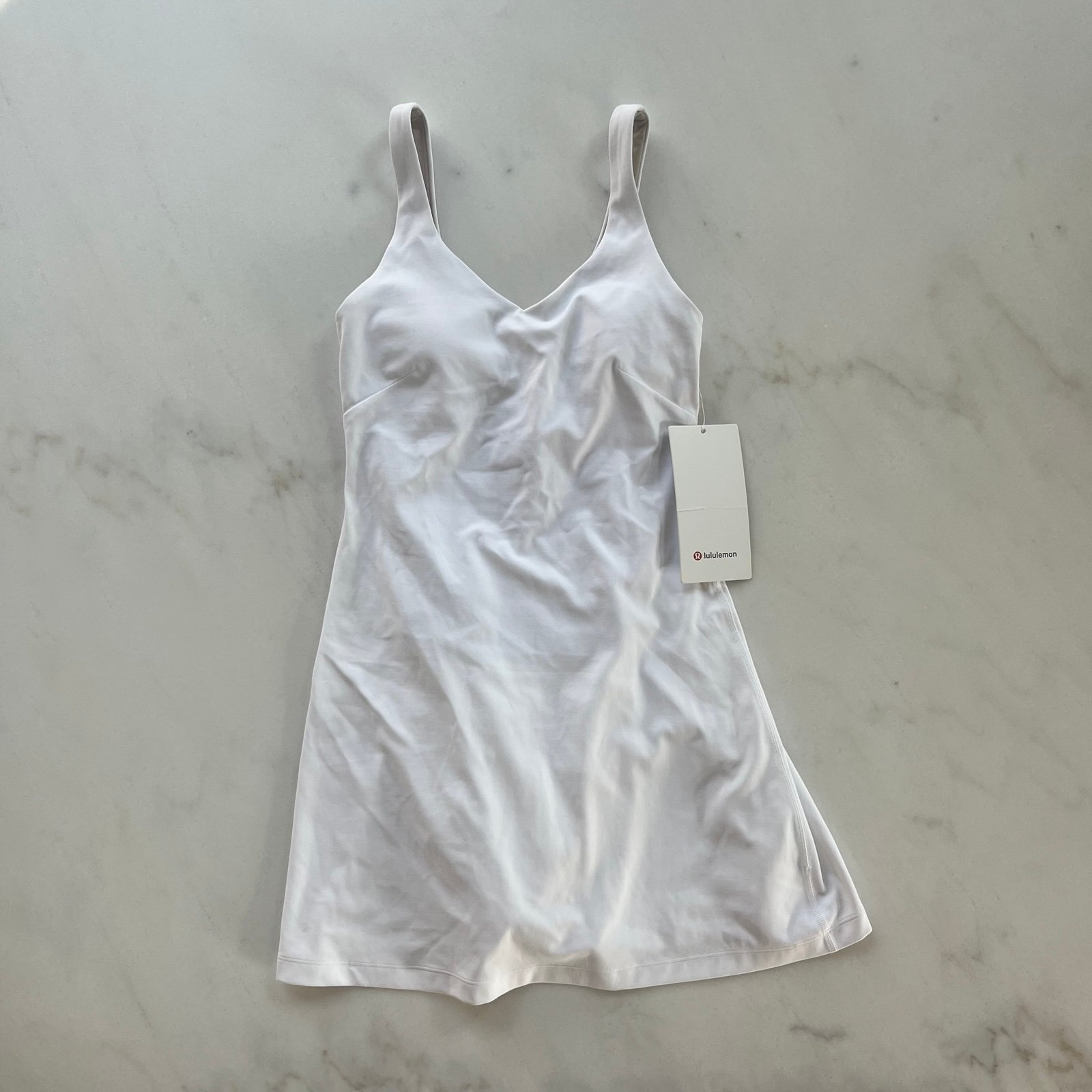 Lululemon White Align dress size 2 NWT