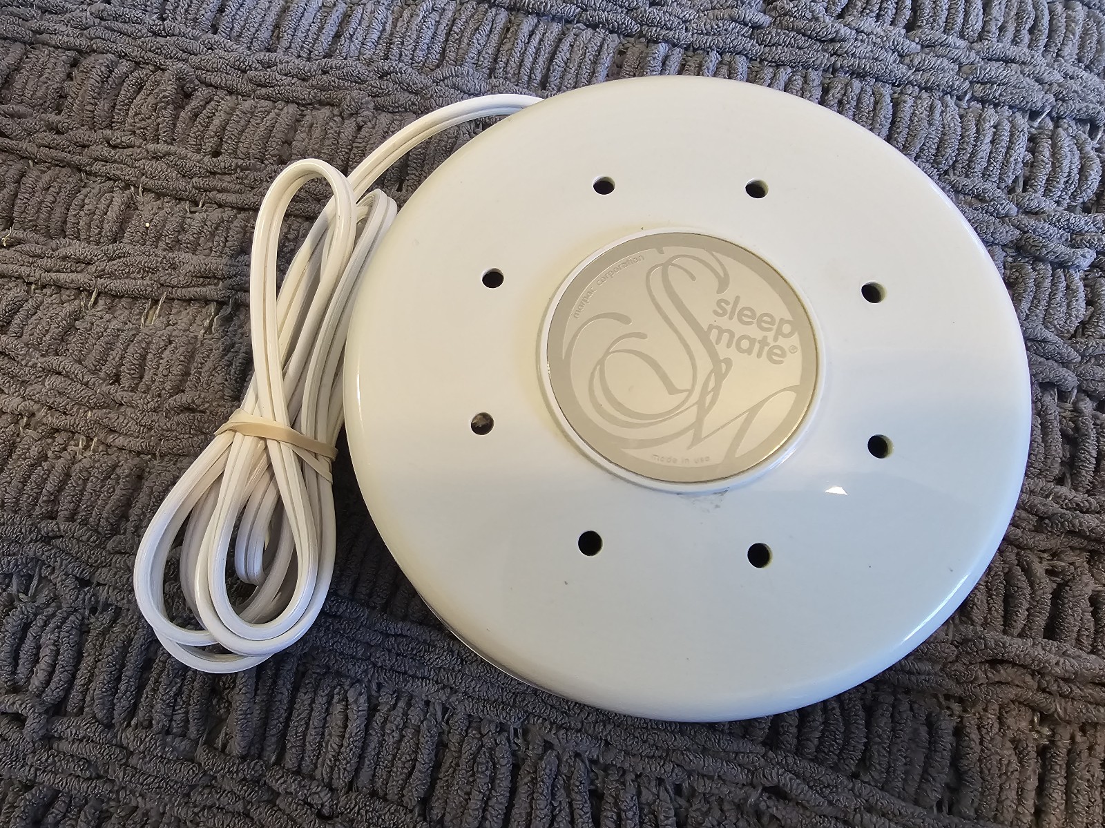 Working Vintage MARPAC Corp Sleep Mate White Noise Sound Machine Model 980