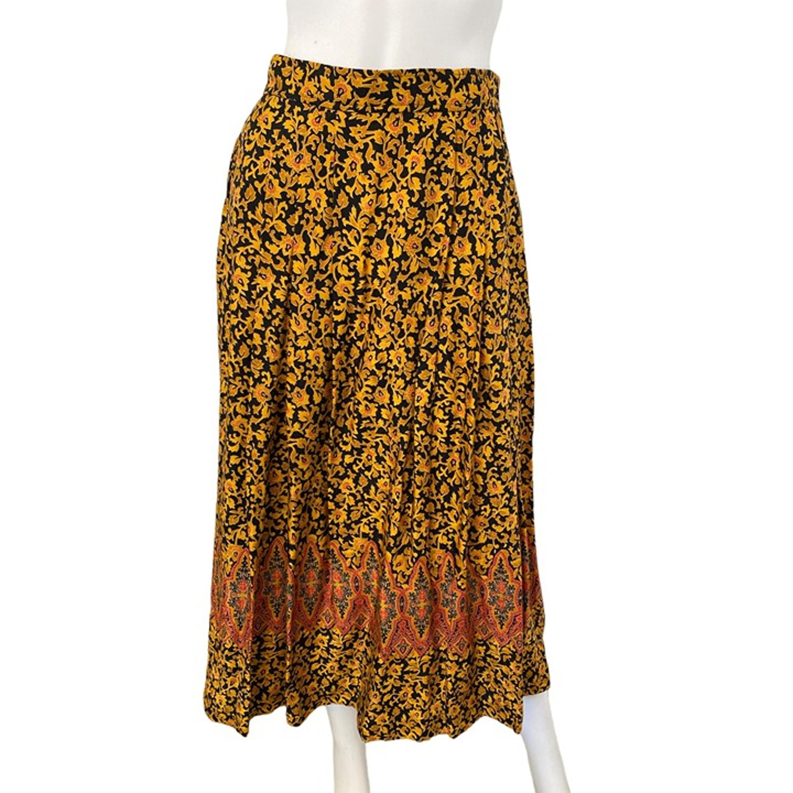 VINTAGE 80'S WOMEN'S EVAN PICONE WOMEN'S MAXI SKIRT SZ 6
