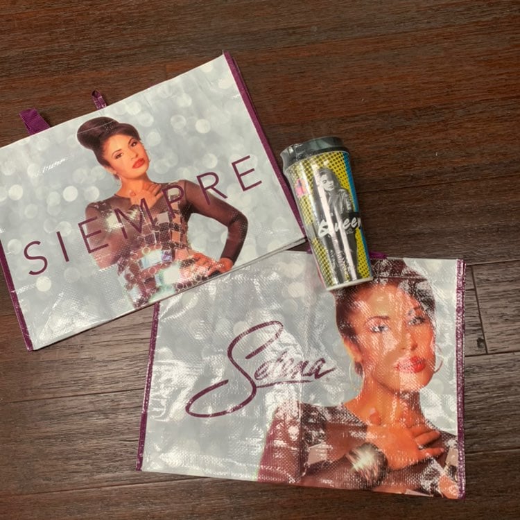 Selena Quintanilla bag & tumbler