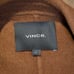 Vince Men’s Wool Herringbone Car Coat