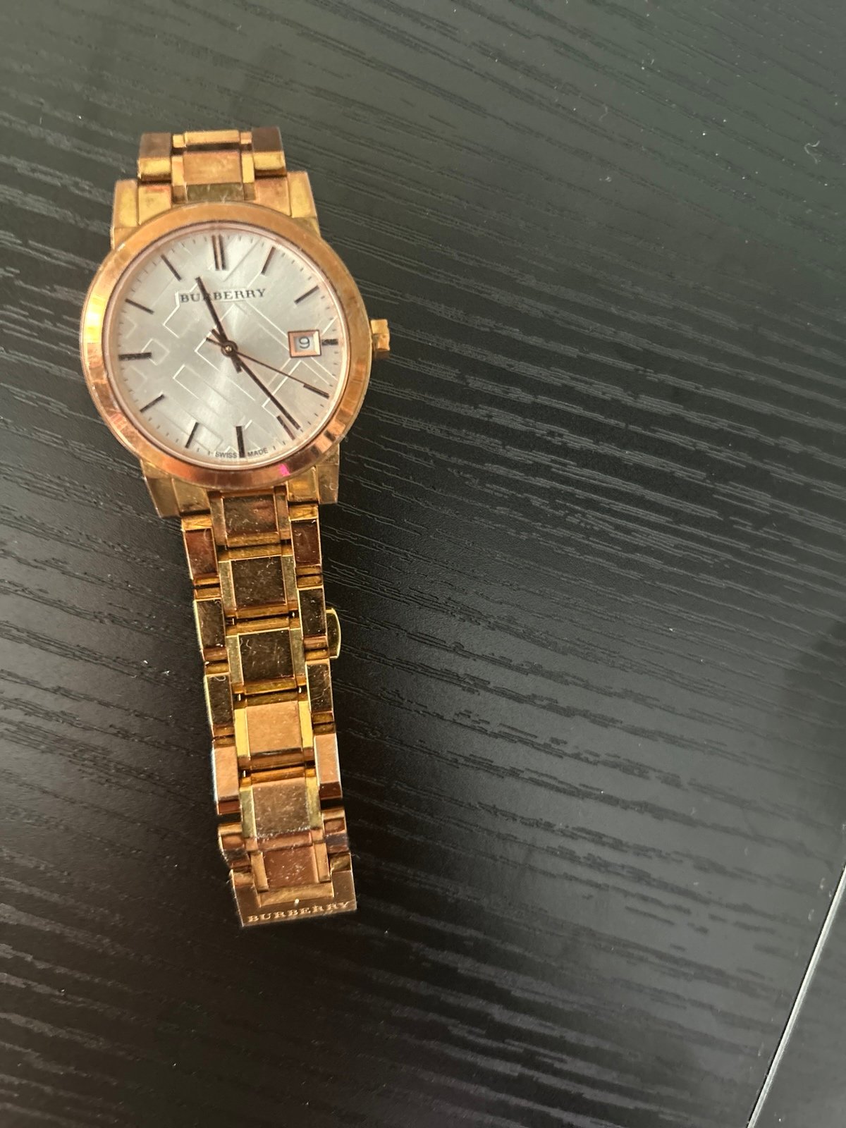 BURBERRY WATCH GOLD